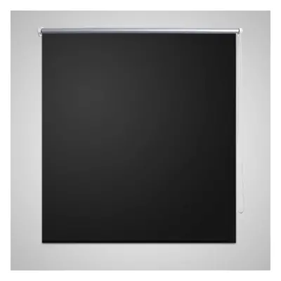 Roller Blind Blackout x cm Black