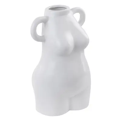 Flower Vase AIGIO Ceramic cm White