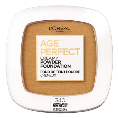 L'Oreal Paris Age Perfect Creamy Powder Foundation Compact Carame