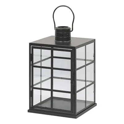 Metal Candle Lantern cm Black BINTAN