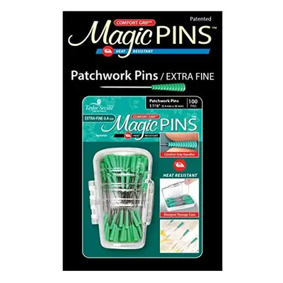 Taylor Seville Magic PINS PKG, Green 100/Pkg, One Size