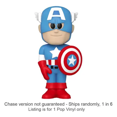 Marvel Comics Captain America Vinyl Soda Chase Ships in