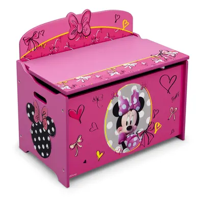 Delta Children Deluxe Toy Box Disney Minnie Mouse