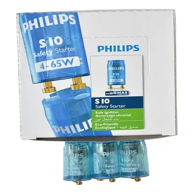 Philips S10 Safety Starters for Fluorescent Lamps Lights - Boxes of