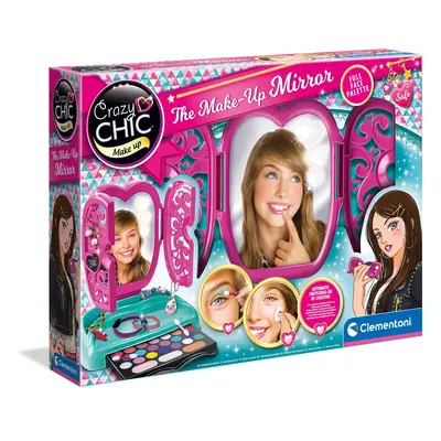 18541 -Crazy Chic Mirror Make-up for Children-Cosmetic Beauty Set for Girl from Years and Older,