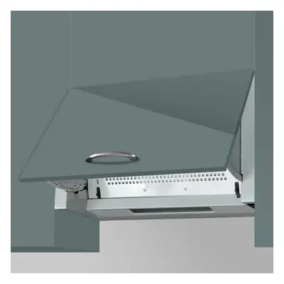 SIA INT60SS 60cm Silver Integrated Built In Cooker Hood Kitchen Extractor Fan