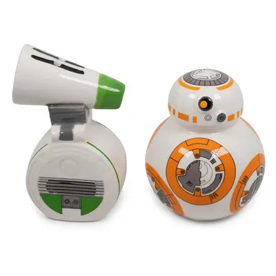 Star Wars BB-8 and D-O ceramic Salt and Pepper Shakers Set of Spice Dispenser canister Set Home 