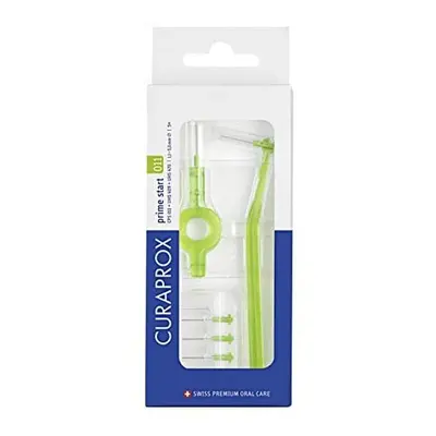 Curaprox CPS Interdental Starter Kit, Lime Green, Count