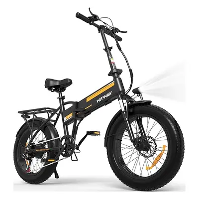 HITWAY 20X4.0 Electric Bike, Off-Road e bike with Upgrade 48V 13Ah Battery up to 55-120KM, 250W 