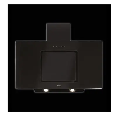 CDA EVA90BL cm Chimney Cooker Hood - Black