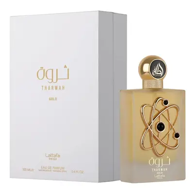 Tharwah gold By Lattafa Pride Edp - Eau De Parfum 100ml(34 Oz) Lavender, Bergamot Orange Blossom