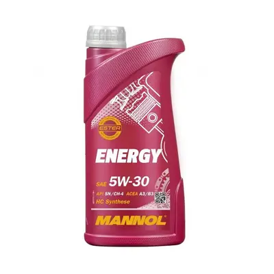 1L Mannol ENERGY 5w30 Synthetic Engine Oil SL/CF A3/B3 WSS-M2C913-B