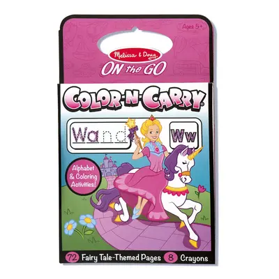 Melissa & Doug Color N Carry - Fairy Tale