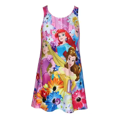 Disney Girl's Princess Cover Up Tank Dress Large