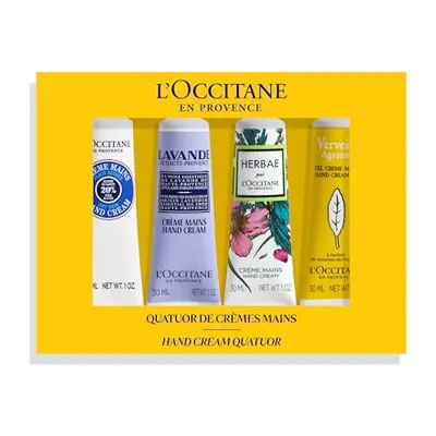 Hand Cream Quattro Gift Set | Dry and Damaged Skin | Vegan & 98% Readily Biodegradable | Luxury 