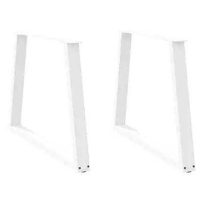 (white, x (72-73.3) cm/ pcs/ piece) vidaXL Coffee Table Legs V-Shape Desk Legs Furniture Legs Ba