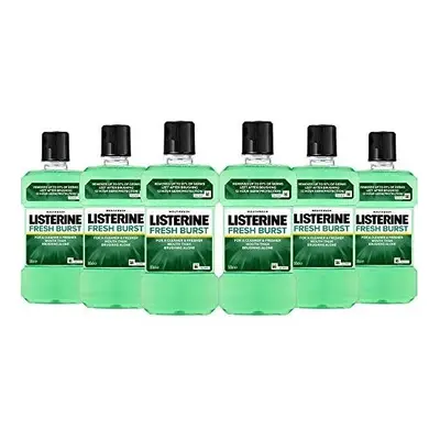 Listerine Antiseptic Fresh Burst Mouthwash, ml, Pack of (Pack of 1)