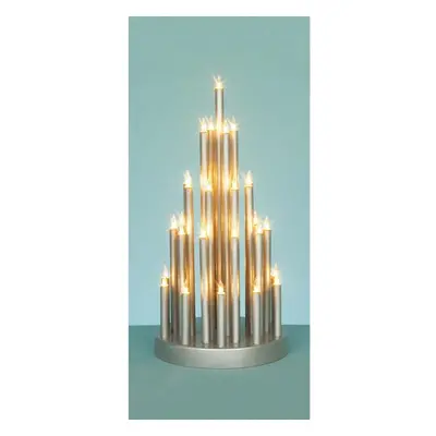 Premier Light Silver Candlebridge 33cm - LI111317