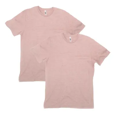 American Apparel CVC T-Shirt Style G2001CVC Heather Blush (2-Pack)