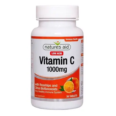 Natures Aid Vitamin C mg Low Acid Tablets 30's