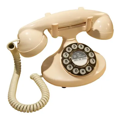 GPO Pearl Corded Phone, Ivory