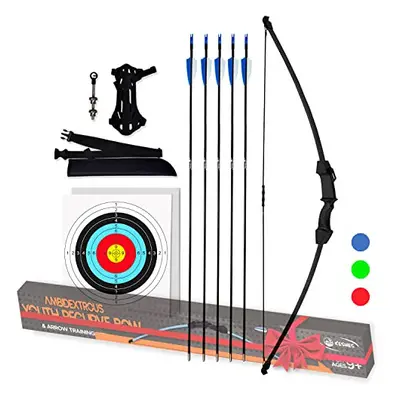 Archery Recurve Bow and Arrow Youthbow Set - Beginner Bows for Outdoor Hunting â Bow and Arrow