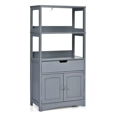 Bathroom Floor Cabinet Storage Cabinet Freestanding Storage Cabinet