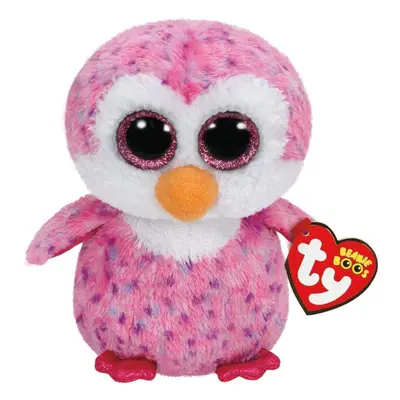 TY Beanie Boo Plush - Glider the Pink Penguin 15cm