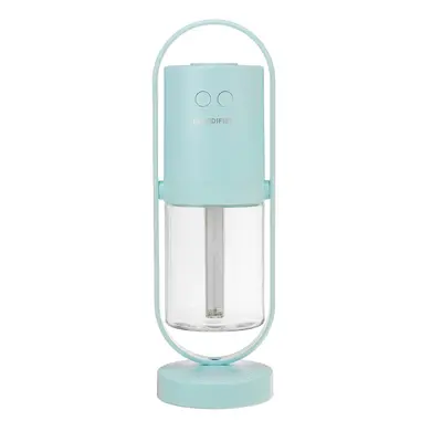 (Light Blue) 3.5W 200ML Ultrasonic Electric Air Diffuser Aroma Humidifier USB Rotatable LED Nigh