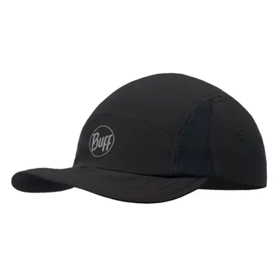 (S/M, Black) Buff Unisex Panel Go Run Adjustable Cap Hat - Black