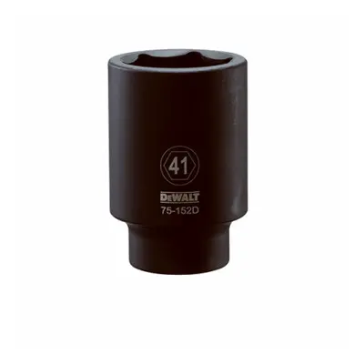 Metric Deep Impact Socket, 6-Point, 3/4-In. Drive, 41mm -DWMT75152OSP