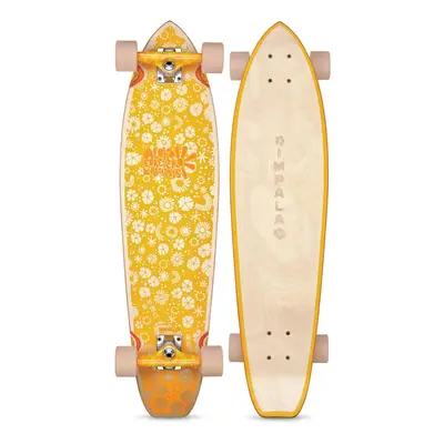 (Zeina 34") GEEZY Longboard Cruisers Complete Skateboards Maple Wood Beginners Kids Adults