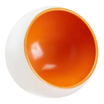 (Orange) Pet Cartoxic Bowl Colorful Space Bowl Cat Dog Food Feeder Drink Bowl Pets Supplies Tool