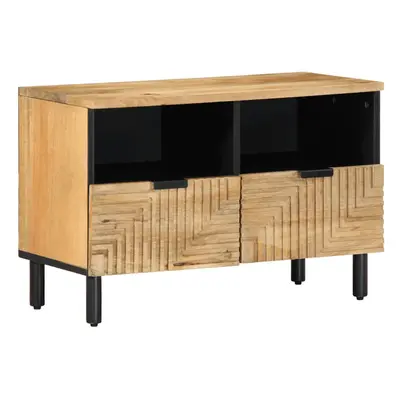 vidaXL TV Cabinet Brown 70x33x46 cm Solid Wood Mango TV stand TV sideboard