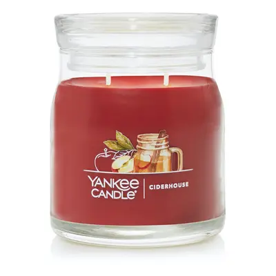 Yankee Candle Ciderhouse Scented Signature 13oz Medium Jar 2Wick Candle Over Hours of Burn Time