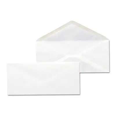 Universal Business Envelope V-Flap White 500/Box (35210)