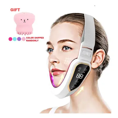 (White A) V-Face Shaping Massager Face Slim Lifting Machine