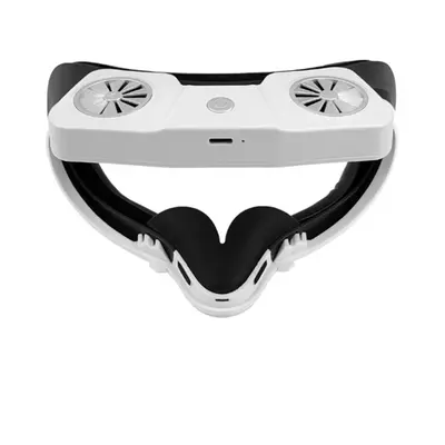 Dual Fan Air Circulation Mask for Oculus Quest Active Air Fan No Fog Facial Interface Face Pad R