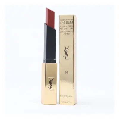 (30 Nude Protest) Yves Saint Laurent The Slim Sheer Matte Lipstick 0.07oz/2g New With Box