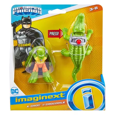 Fisher-Price Imaginext DC Super Friends - K. Croc and CrocodileÂ