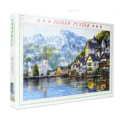 () Pieces Paper Puzzle Landscape Architecture Series Children Adult Educational Leisure Jigsaw T