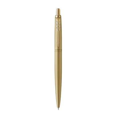 2122758 Ballpoint Pen, Jotter Monochrome Premium, Yellow Gold, Blue Blister