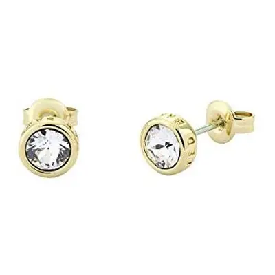 Ted Baker Sinaa Crystal Stud Earrings Gold Tone/Crystal