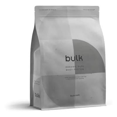 Bulk Organic Pure Whey Protein Powder, No Artificial Sweetners, Unflavoured, kg, Packaging May V