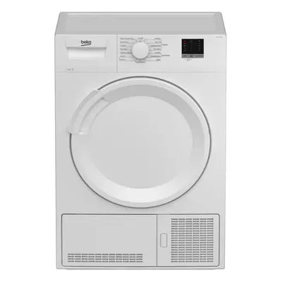 8kg Load Condenser Tumble Dryer Progs Class B White