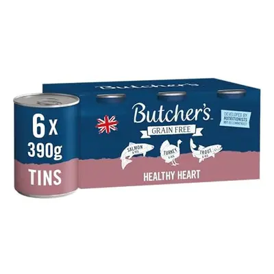 Butcher's Healthy Heart Wet Dog Food Tins, 9.36 kg (24 x g)