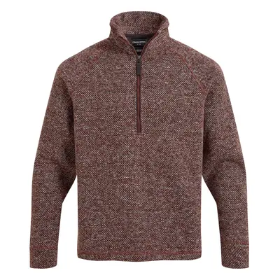 (S, Axinite Red) Craghoppers Mens Rubeus Half Zip Fleece Top