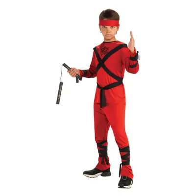 Rubies Red Ninja Child's Costume Large