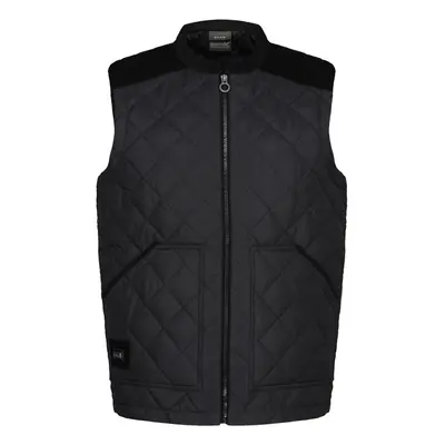 (L, Black) Regatta Mens Moreton Quilted Body Warmer