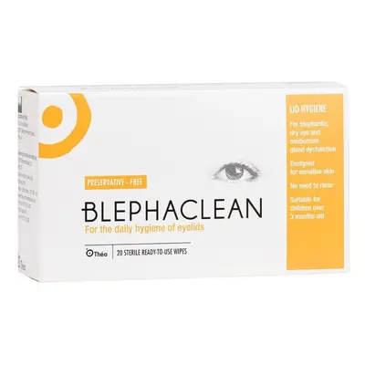 Eyelid Wipes - Thea Blephaclean Eyelid Sterile Cleansing Wipes - Pack of